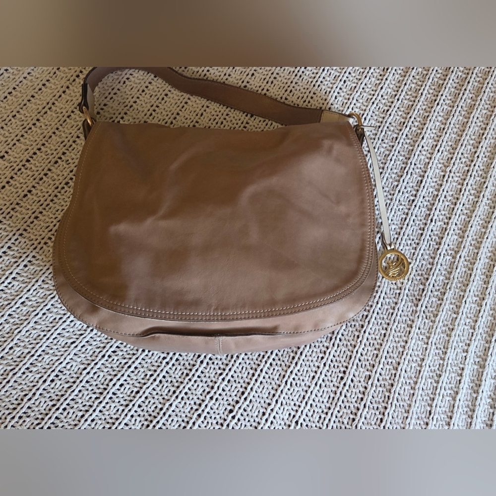 A.Bellucci Buff Made in Italy Leather Satchel  Buttery Soft